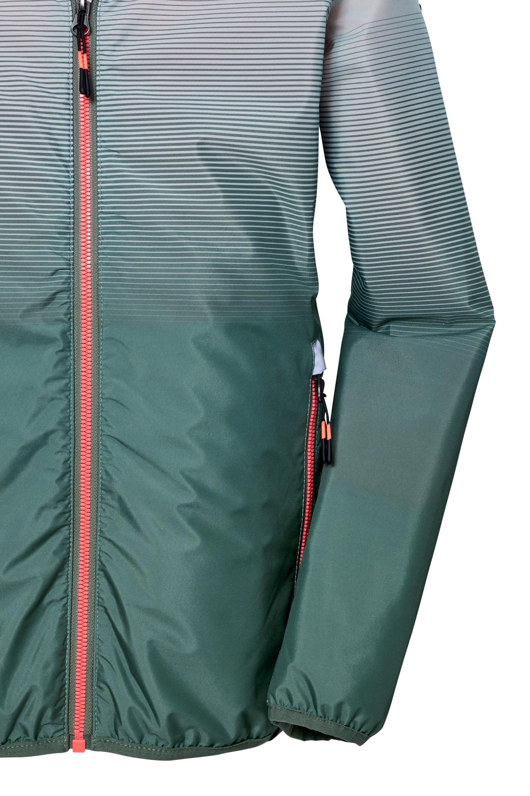 Killtec Mädchen Kos 151 Grls Jckt Funktionsjacke ist wasserdicht/Regenjacke mit Kapuze