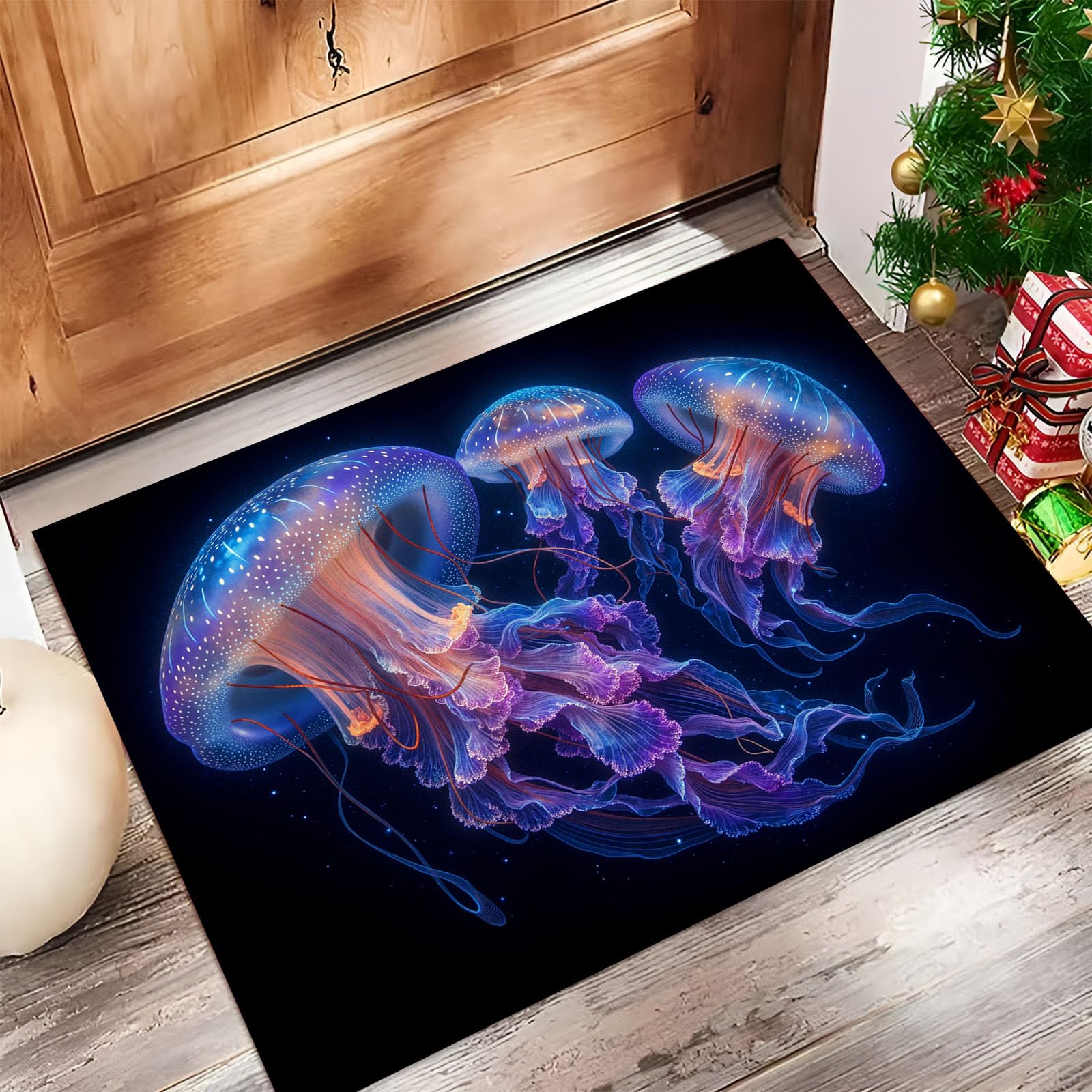 Paillasson entrée discret 60 x 90 cm tapis cuisine bain