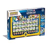 Clementoni - Computer Kid Sonic Alphabet Pad, Alfabetiere Interattivo