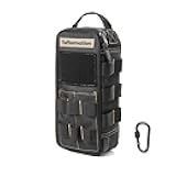 Heavy Duty Small Tool Bag Pouch Portable Utility Organizer Case with Zipper Handle. Perfect for EDC, Motorcycle, Road Bike, Electricians & More
