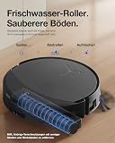 ECOVACS DEEBOT T90 Pro Omni Aspirateur Robot Laveur, 30 000 Pa, Recharge PowerBoost, OZMO Roller 3.0 avec TruEdge 3.0, Distribution Automatique de Solution de Nettoyage, Agent IA YIKO, Noir - 4