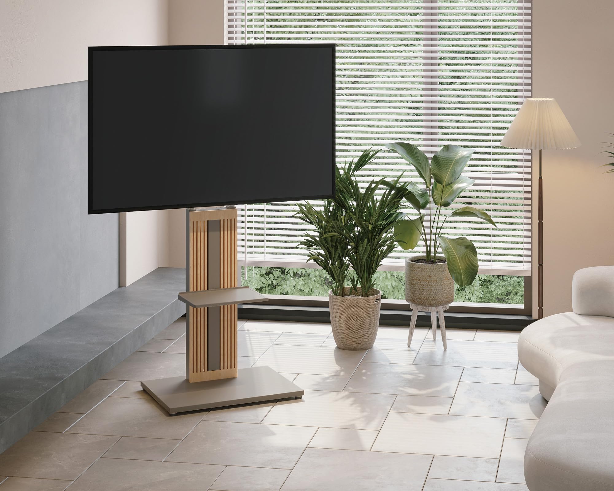 FITUEYES Ablage für Zen Serie Cantor Serie TV Ständer bis 10kg belastbar