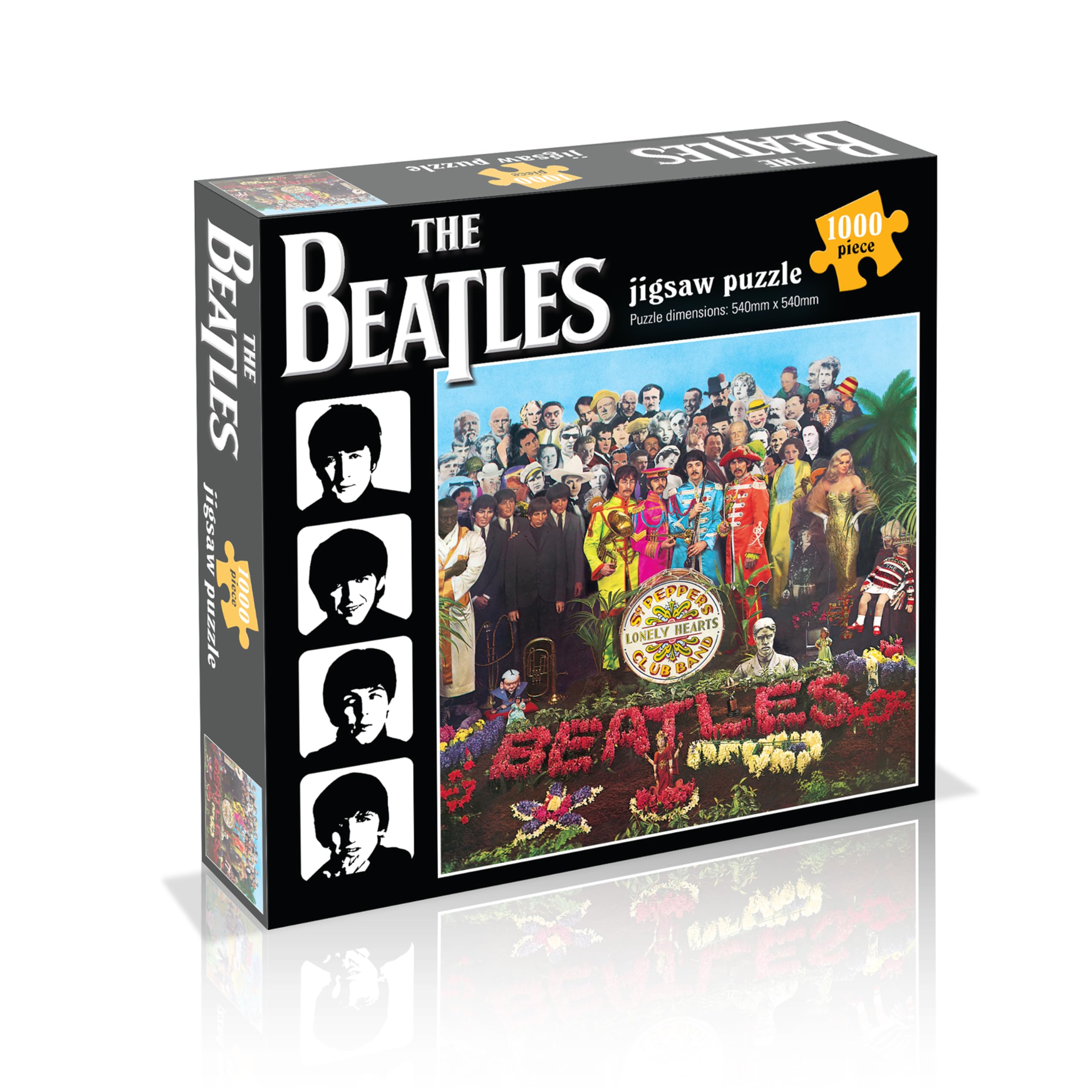 Paul Lamond Games The Beatles Segeant Pepper Puzzle (1000 Pieces), Bright Red and Color Mixes