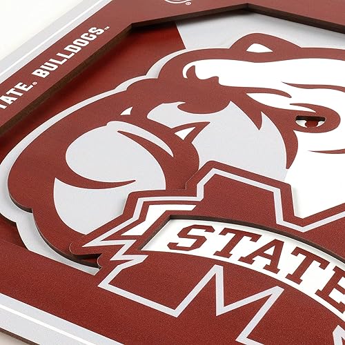 Vista 166 de YouTheFan NCAA Alabama Crimson Tide 3D Logo Series - Arte de pared - 12 x 12