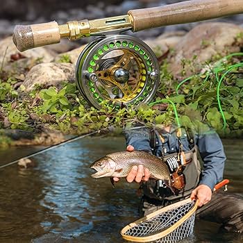 Amazon | 釣り竿 2.7M 9フィート7/8フライフィッシングロッド