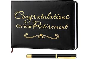 Celebrate Retirement with Ctosree's Signature Guest Book