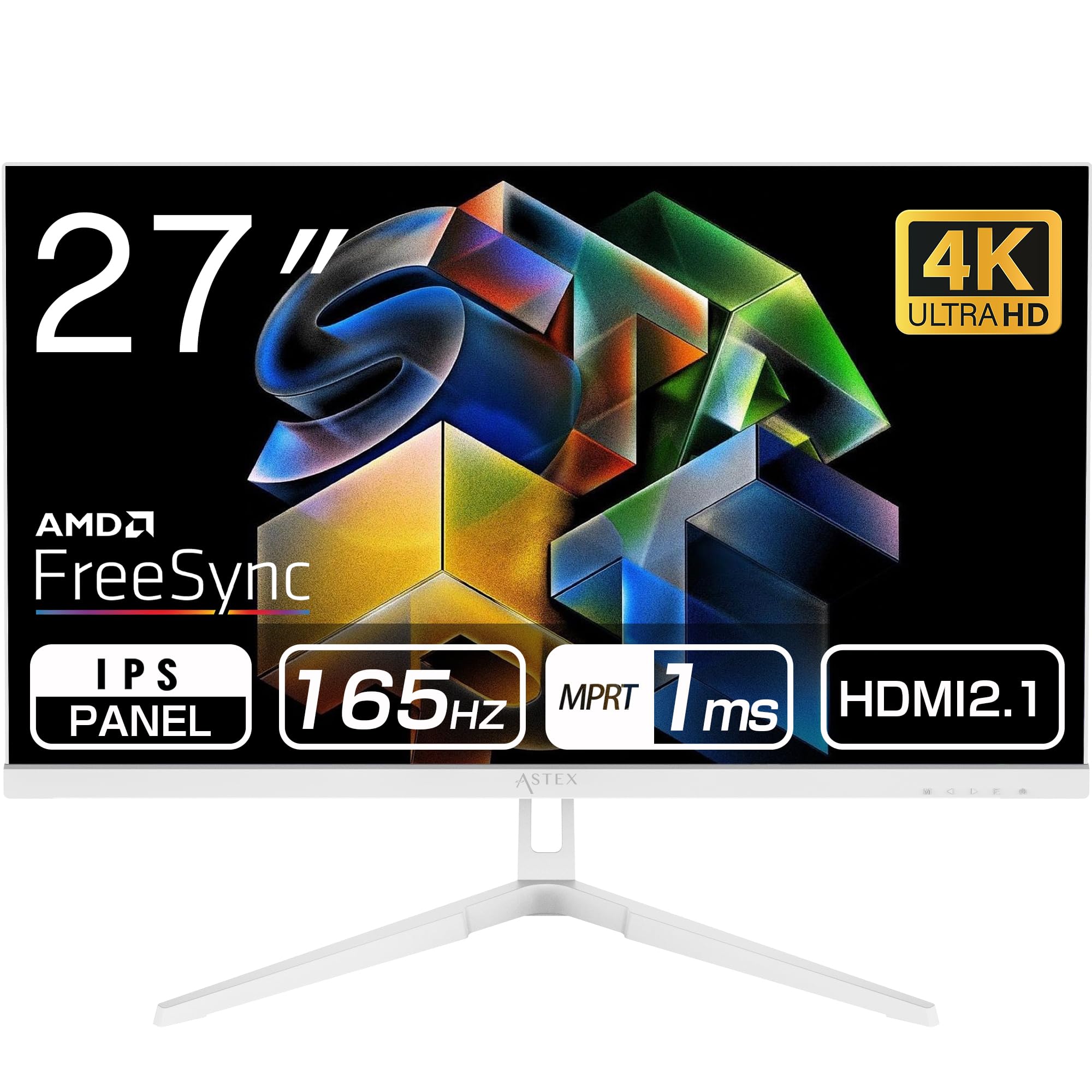 Amazon.co.jp: ASTEX 4k ゲーミングモニター 27インチ 165Hz HDMI2.1