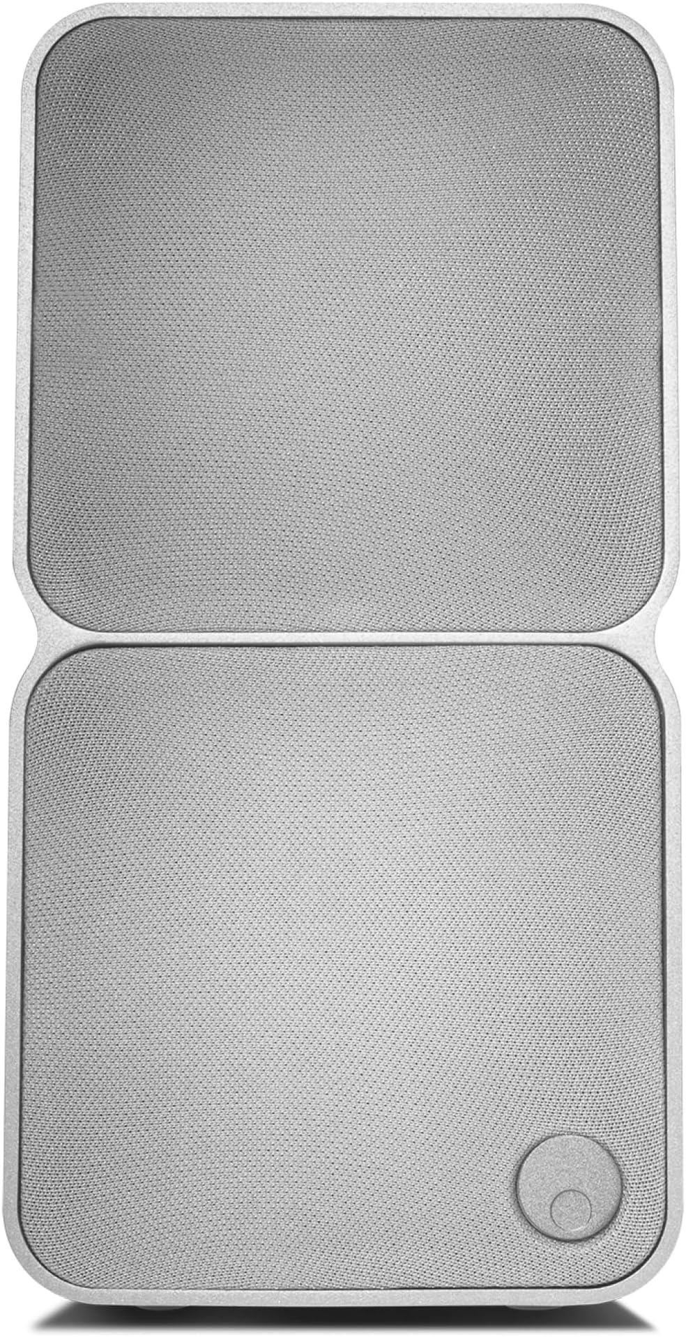 Minx Min 22 - Compact Wired Satellite Speaker Featuring BMR Speaker Technology - Includes Keyhole Bracket for Discreet and Easy Wall Mounting - White