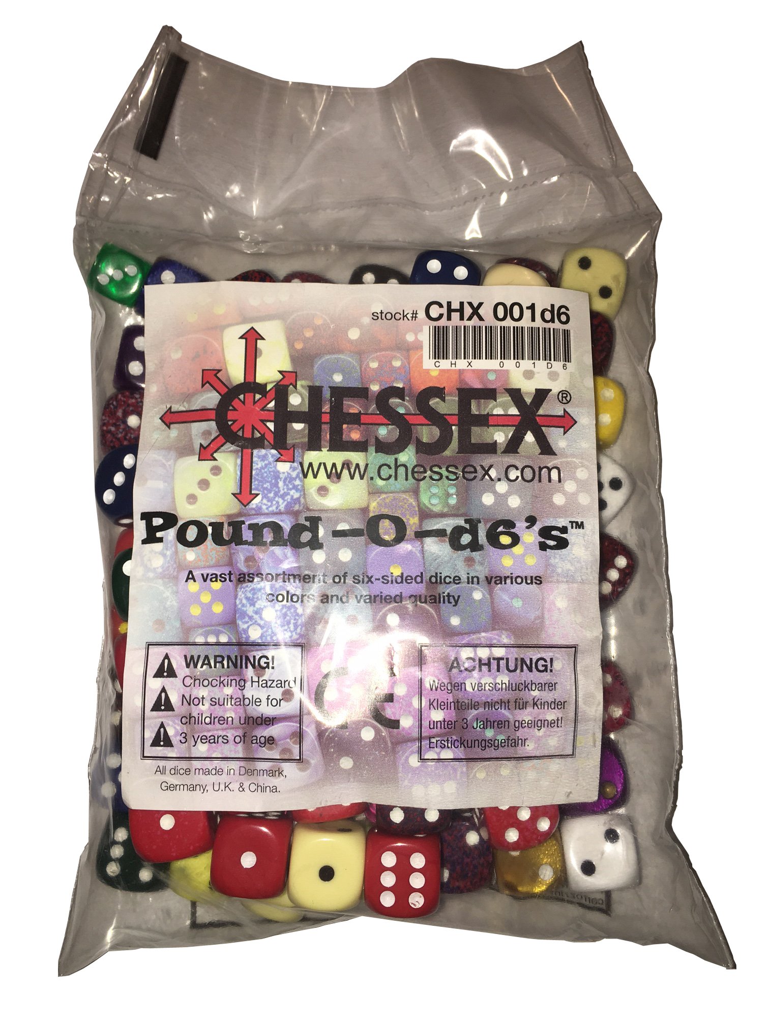 Amazon.com: Chessex lb-o-D6 Dice : Toys & Games