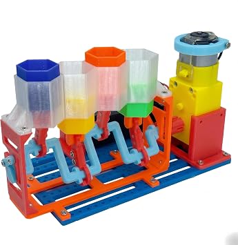 4-Cylinder Working Engine Model DIY Assembly STEM Kit for Kids Ages 814, Build with Moving Pistons and Crankshaft, Hands-On Mechanical Engineering Learning Kit