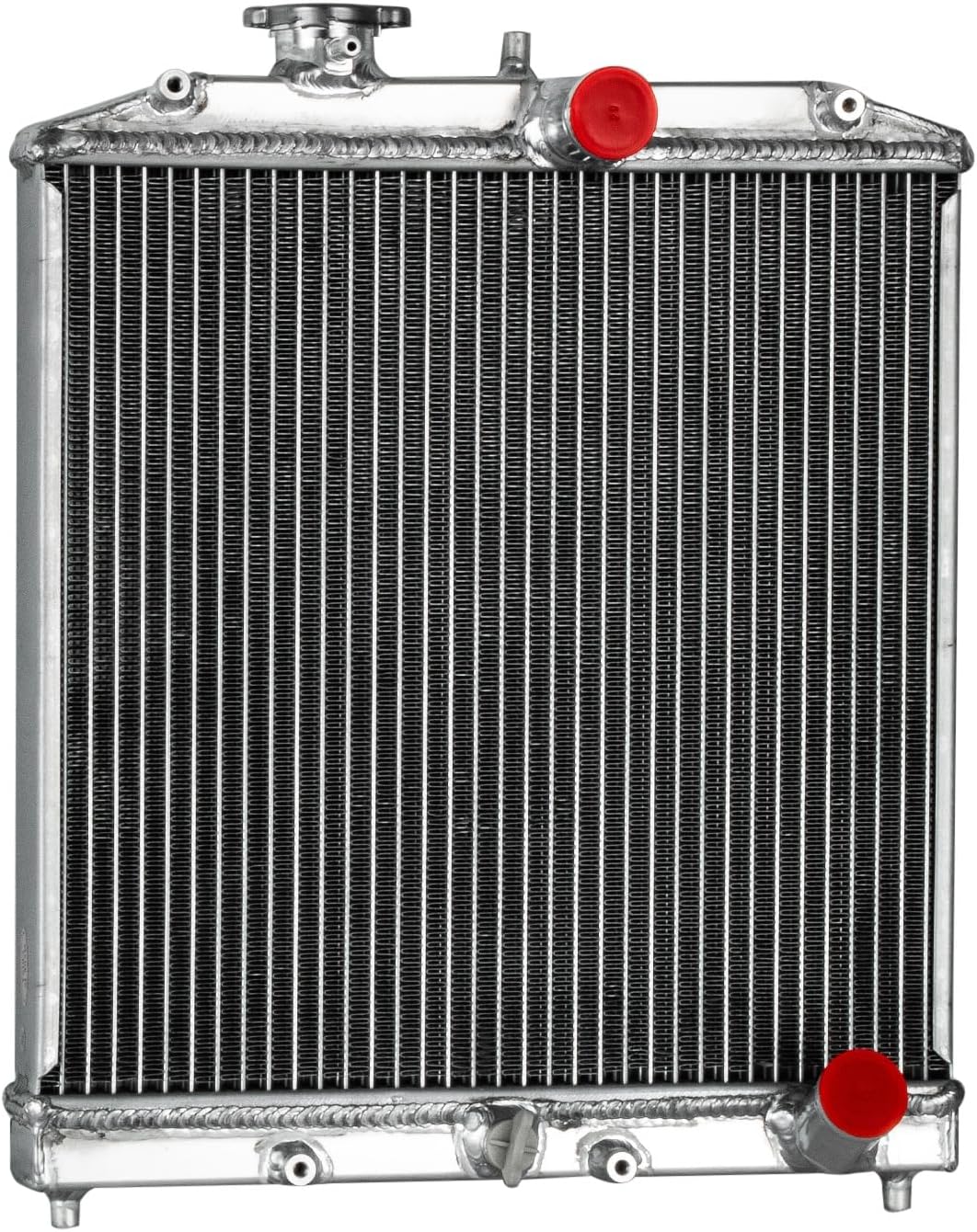 Full Aluminum Radiator for Honda,KiayUiey 4 Row Radiator fit for 1992-2000 Honda Civic 1.5L 1.6L L4 MT for 1993-1997 Honda Civic del Sol /1988-1991 Honda CRX Fit for 1994-2001 Acura Integra 1.8L