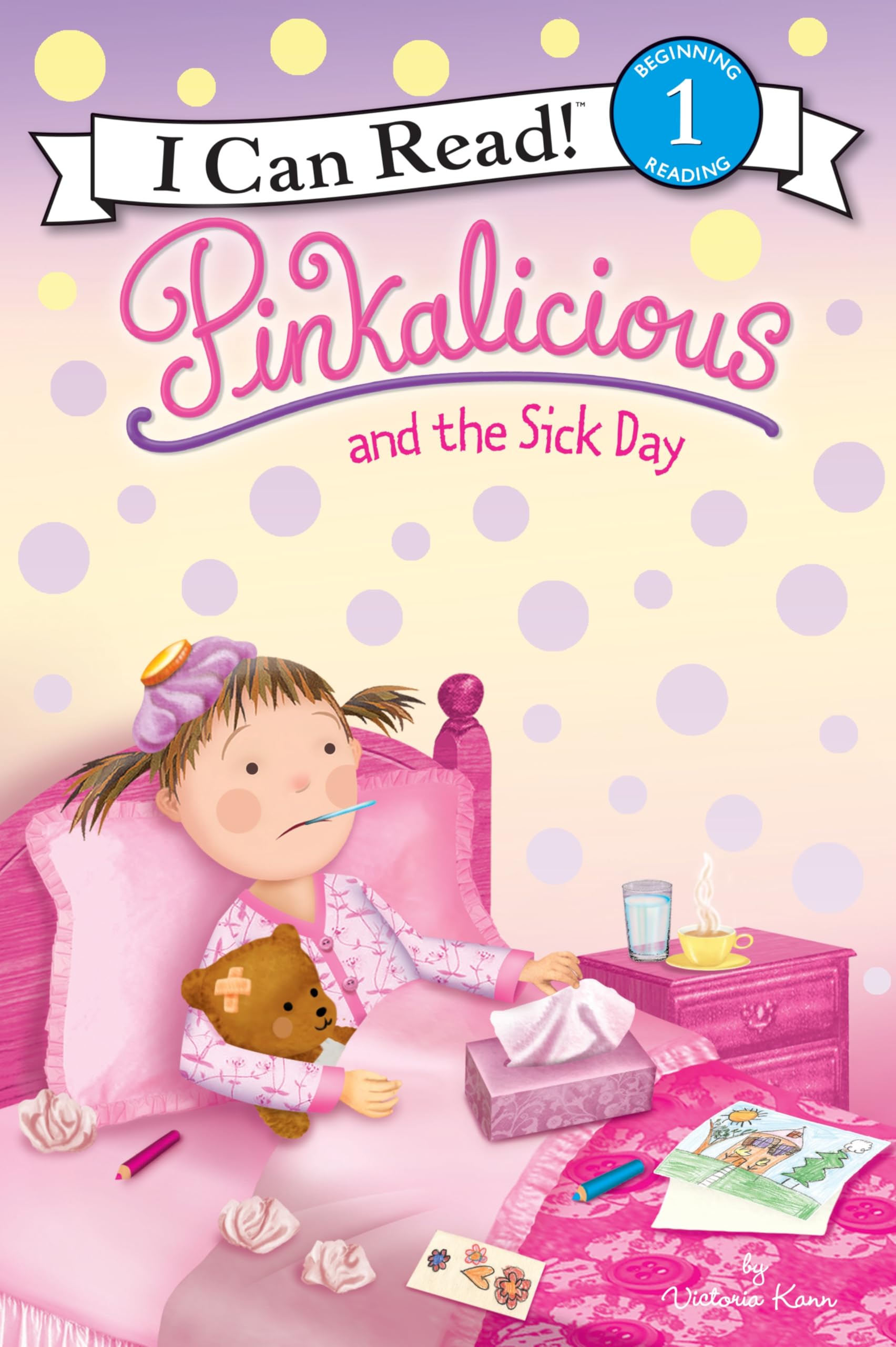 Pinkalicious and the Sick Day: A PBS Kids Story About Being Principal – For Kids (Ages 4-8) (I Can Read Level 1)