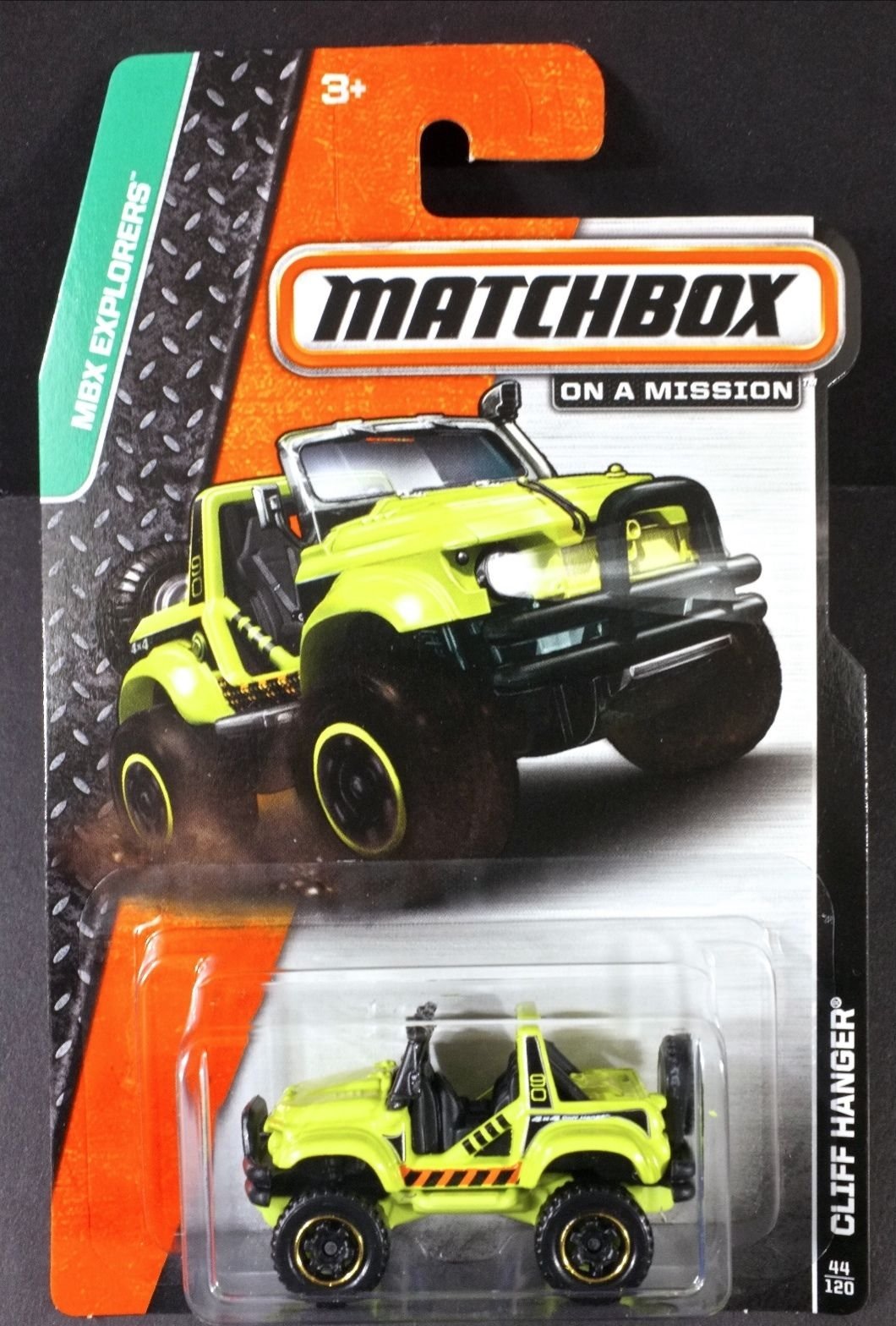 Mattel 2014 Matchbox MBX Explorers 44/120 - Cliff Hanger