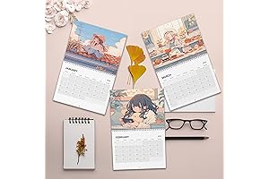 Kawaii Anime Girl Living Alone Calendar 2024