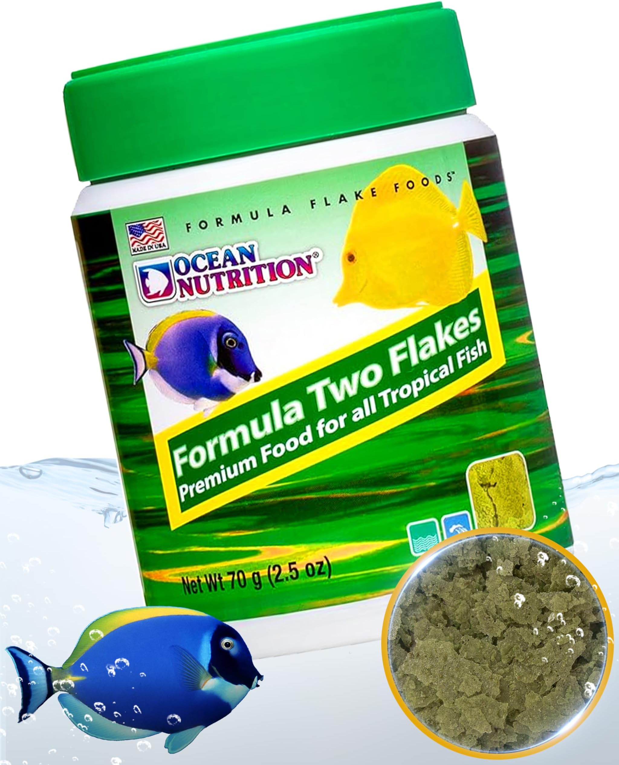 Ocean NutritionFormula Two Flakes 2.5-Ounces (70 Grams) Jar