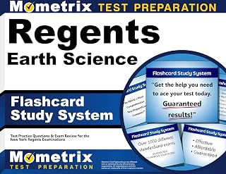 Regents Earth Science Exam Flashcard Study System: Regents Test Practice Questions & Review for the New York Regents Examinations