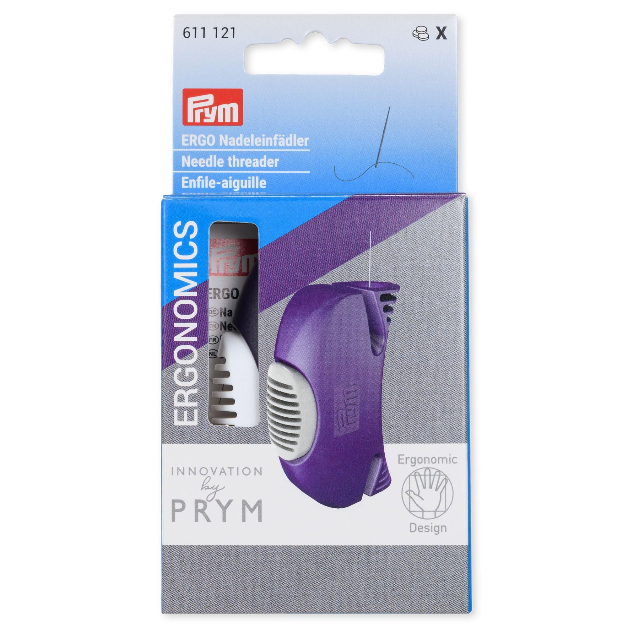 Prym 611121 Needle Threader, Blue, One Size