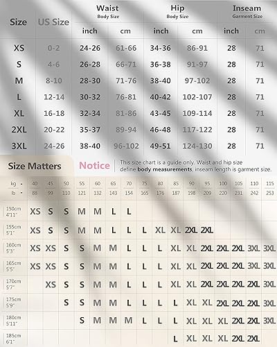 Miniatura 7 de ODODOS - Leggings de yoga de cintura alta para mujer con bolsillos, pantalones de yoga deportivos con control de abdomen, no se transparentan, para