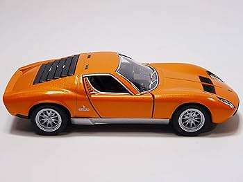 Amazon | キンスマート ランボルギーニ ミウラ P400 SV オレンジ