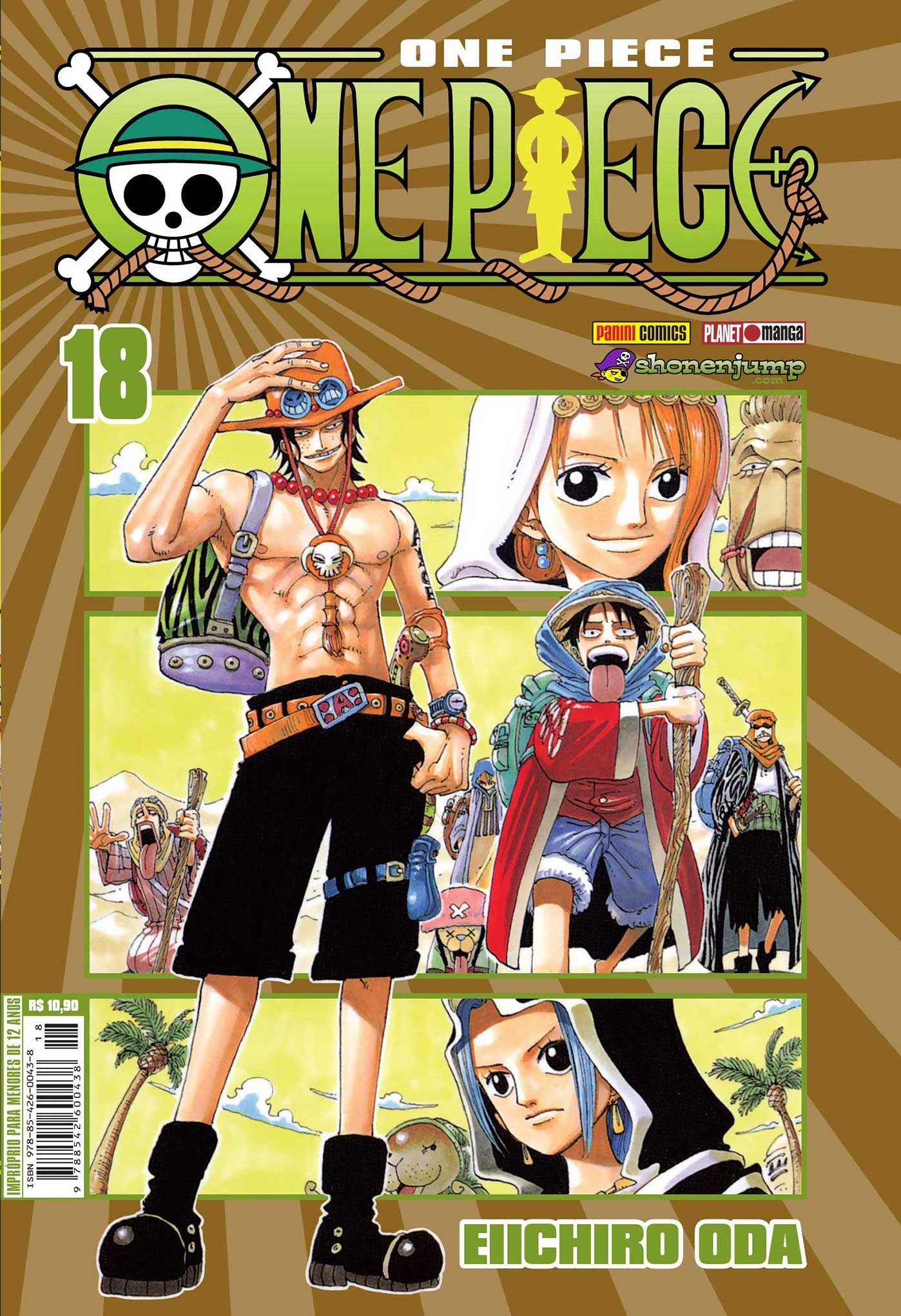 ONE PIECE magazine Vol.1〜18 ワンピース One Piece Vol. 18 : Eiichiro Oda: Amazon.com.br: Brinquedos e Jogos