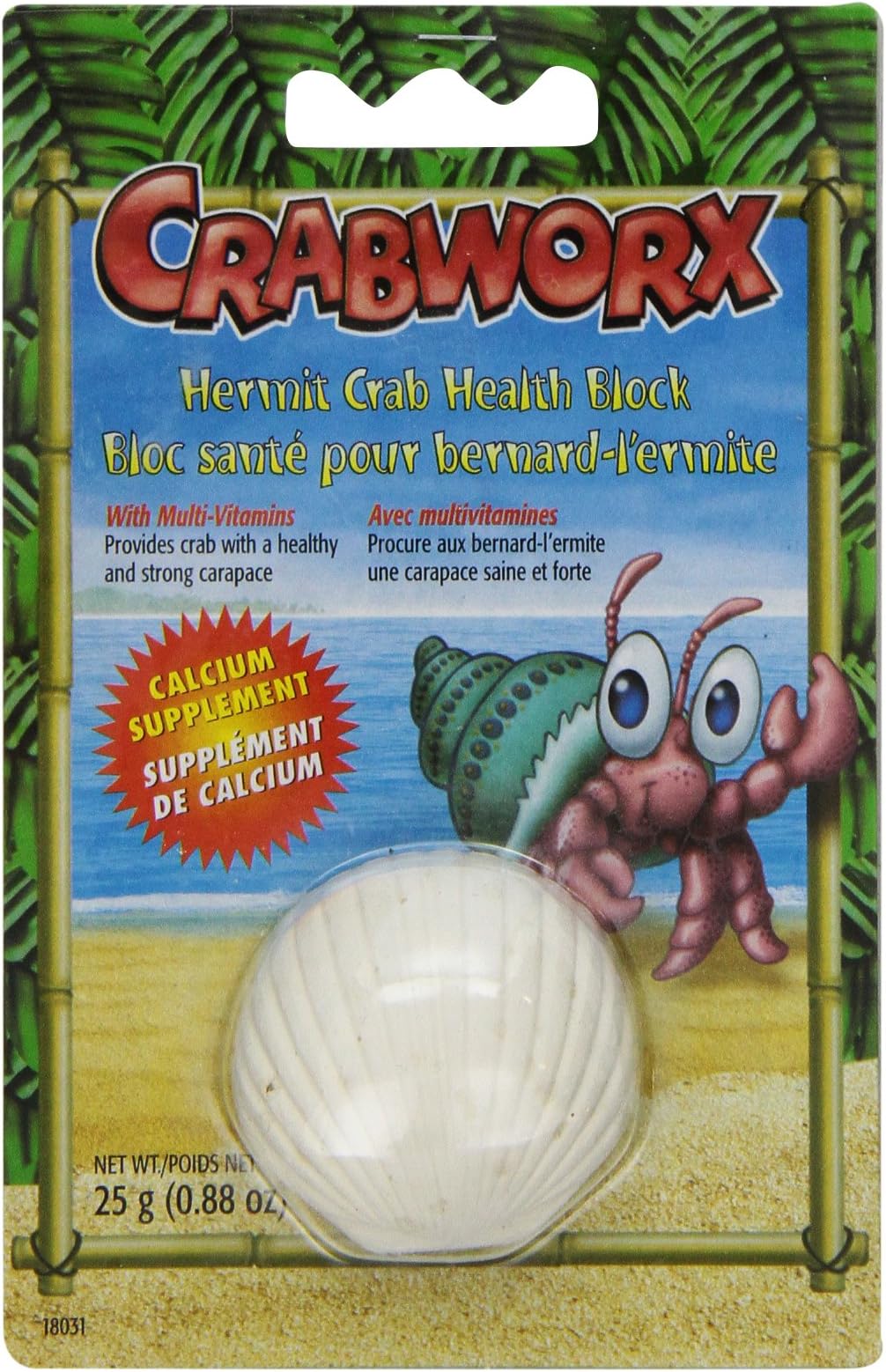 Crabworx Hermit Crab Health Block