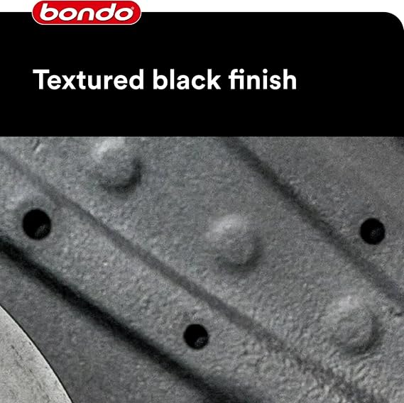 Bondo 737 Heavy Duty Rubberized Undercoating Spray 18 oz Aerosol, 5-Pack, Textured Finish, Chip and Abrasion Resistant, Non-Paintable, Asphalt-Based