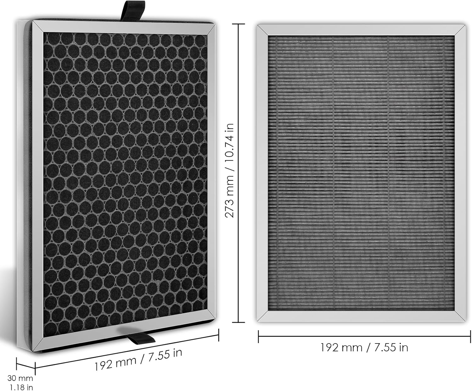 (4 Pack) JF260 Replacement HEPA Filters for Jafanda JF260, JF260S Smart Air Purifier, 3-in-1 Pre-Filter, H13 True HEPA and Activated Carbon Filtration, Filter Kit, Accessories Kit - Image 7