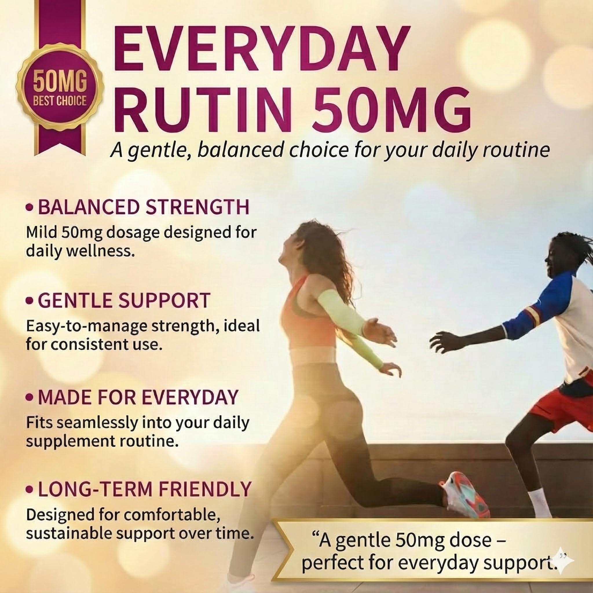 Rutin 50mg 90 Tablets [1 Bottle], Help Absorb and Utilize Vitamin C, Improved Vascular Health, Vision Care — Amazon image 4