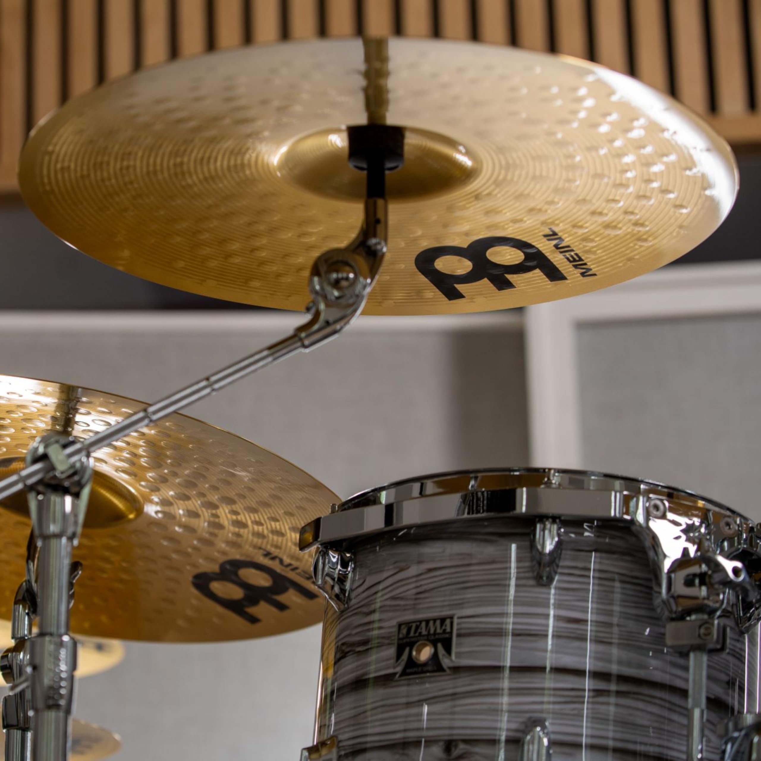 Meinl Cymbals HCS Crash 18" Piatti per Batteria Tradizionale Ottone Made in Germany
