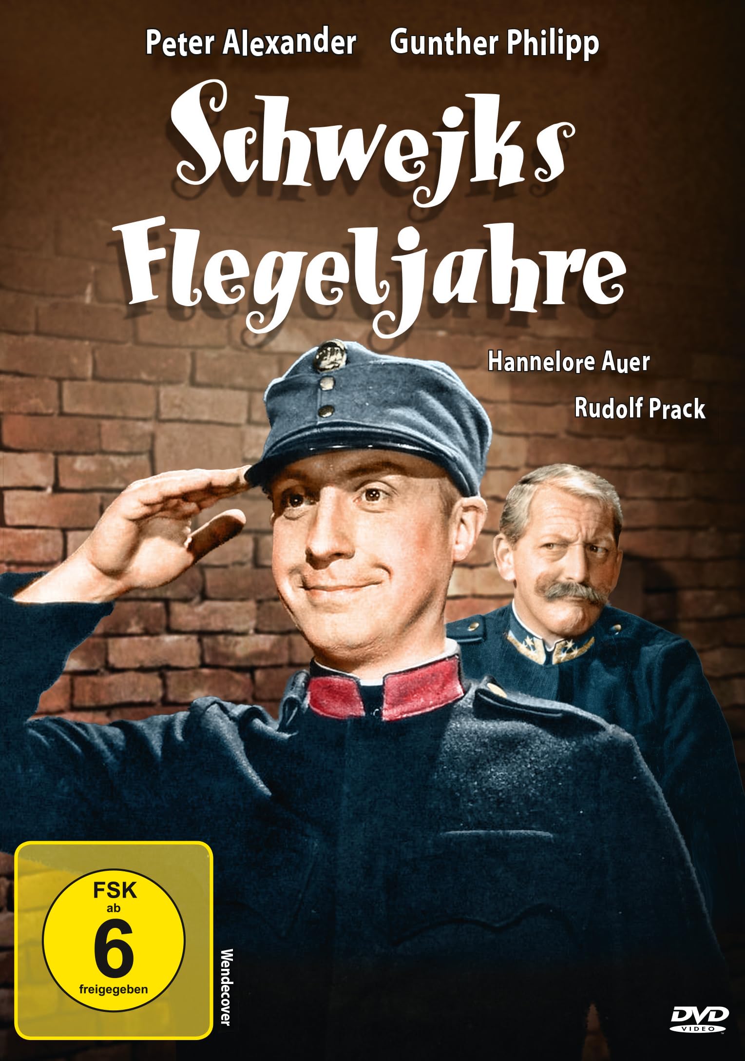 Schwejks Flegeljahre película en DVD de comedia con Peter Alexander edición reeditada
