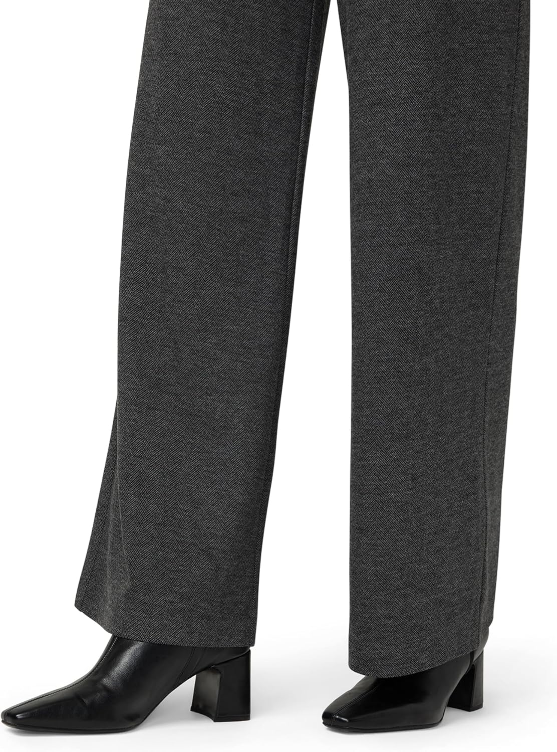 HUE Womens Wide Leg Ponte Pull on Pant - Image 5