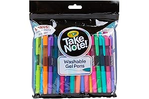 Crayola Washable Scented Gel Pens for Bullet Journaling (24 Count)
