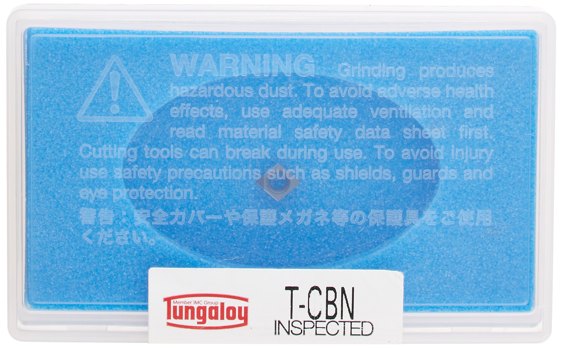 Amazon | タンガロイ ポジ7°G級 80°ひし形CBNインサート 1QP 