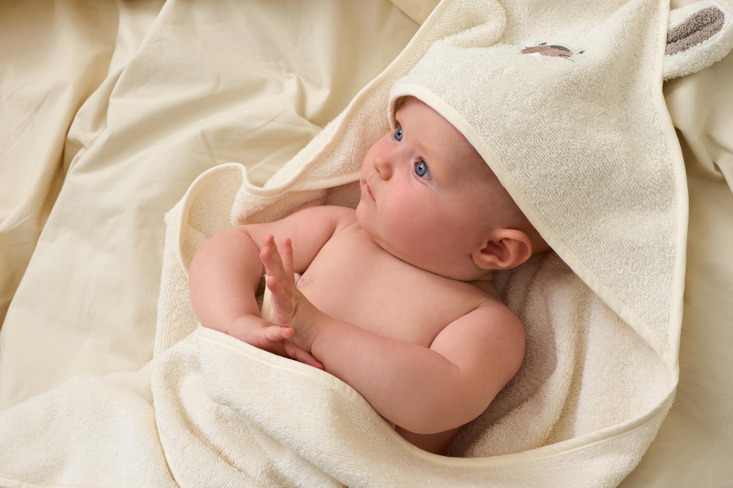 Pippi Serviette à Capuche pour bébé