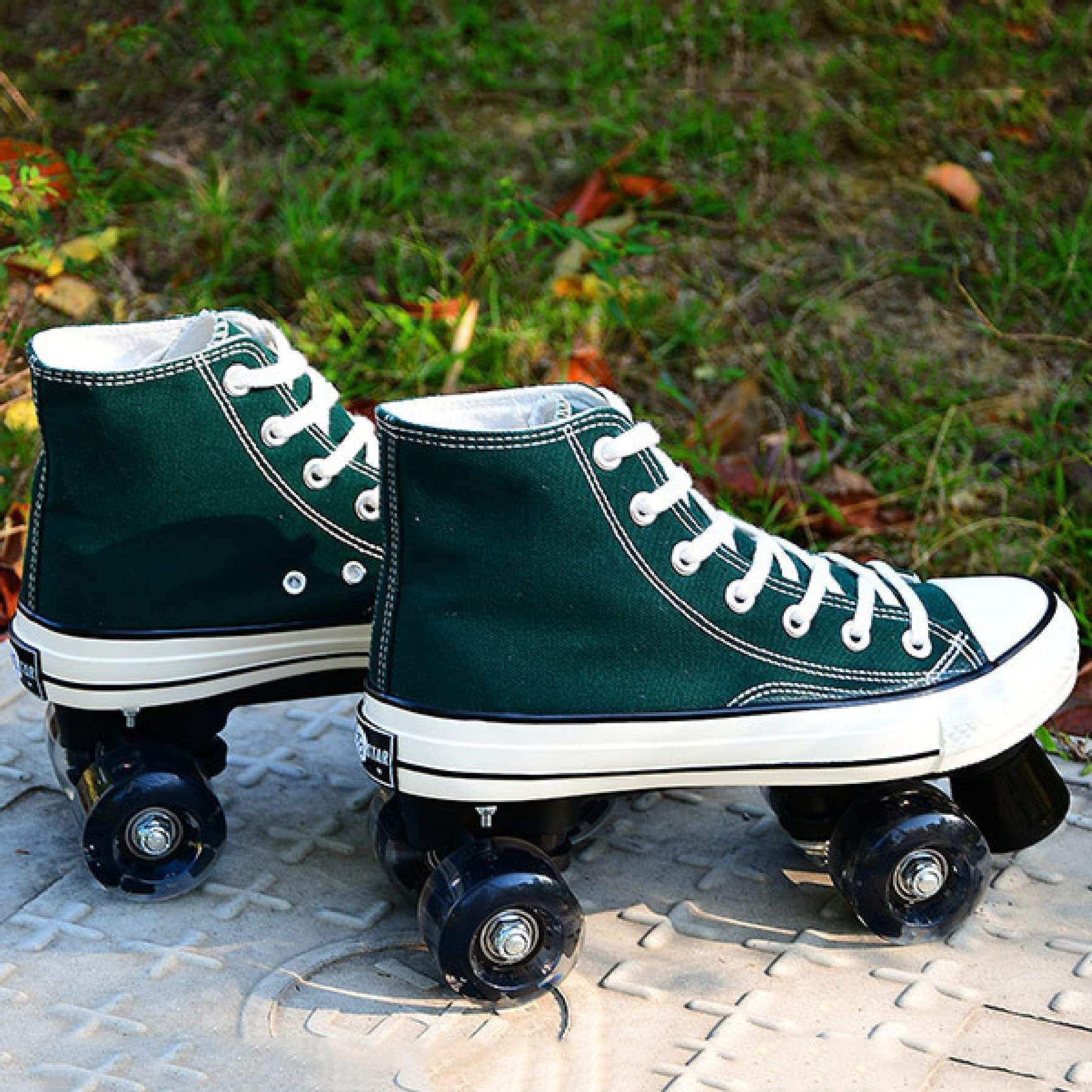 Rolschaatsen Met Vier Wielen In Dubbele Rij, Klassieke Rolschaatsen, Rolschaatsen Voor Kinderen En Tieners, Ideaal Voor Beginners, Comfortabele Rolschaatsen Voor Meisjes En Jongens D,43