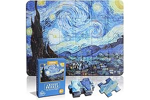 Starry Night Puzzle - Perfect Puzzle for Your Little Picassos