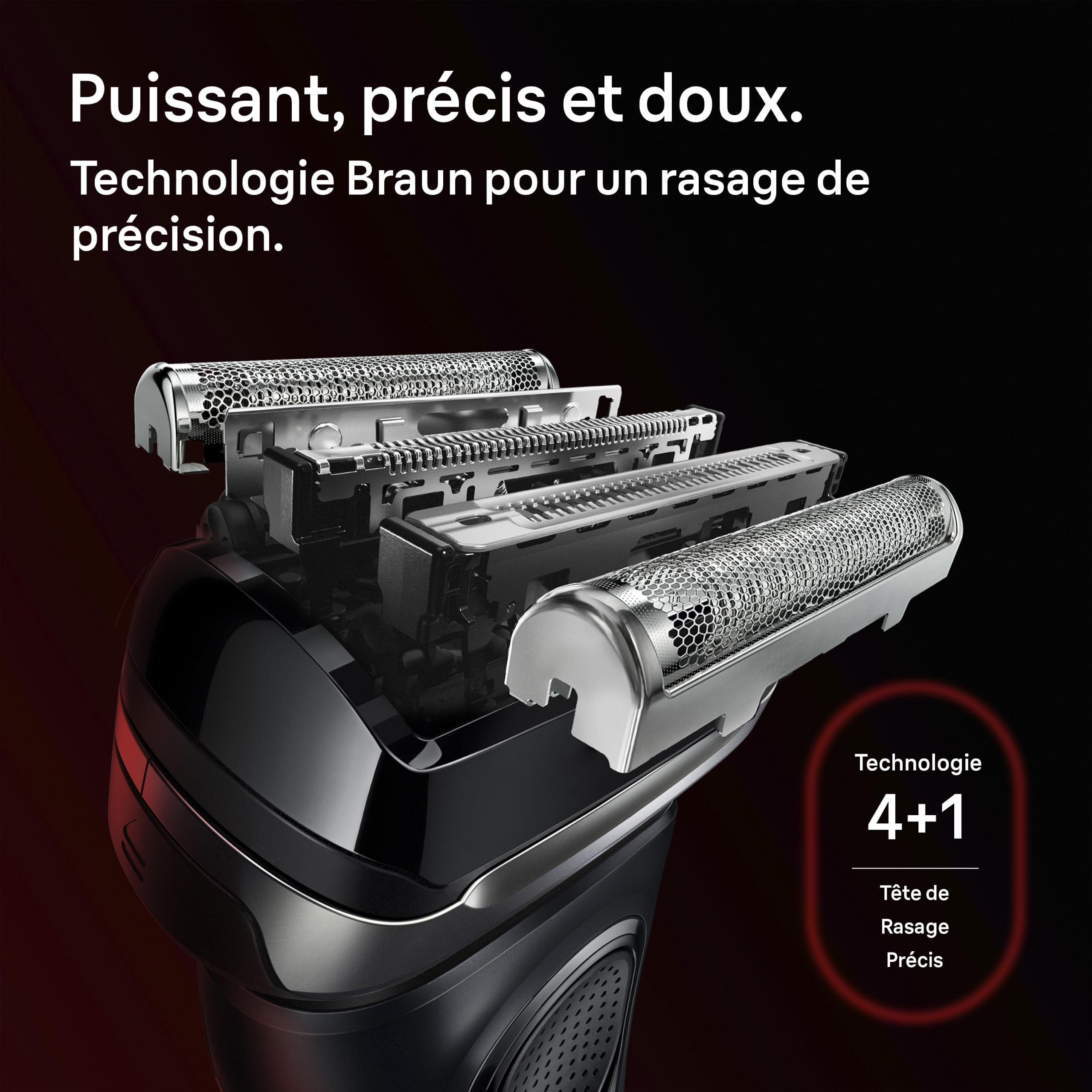 Braun Rasoir Electrique Homme Series 9 Sport 9110si, Noir