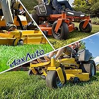 Vista 7 de MaxAuto 11x4.00-5 Neumáticos para cortacésped, 11x4-5 rueda y neumático, 11x4x5 Ensamblaje de neumáticos delanteros lisos y planos compatibles