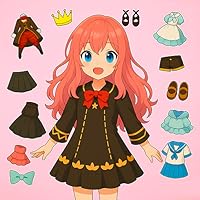 Anime Doll Fashion Dress Up Challenge: Princess Avatar Queen Maker ASMR Game