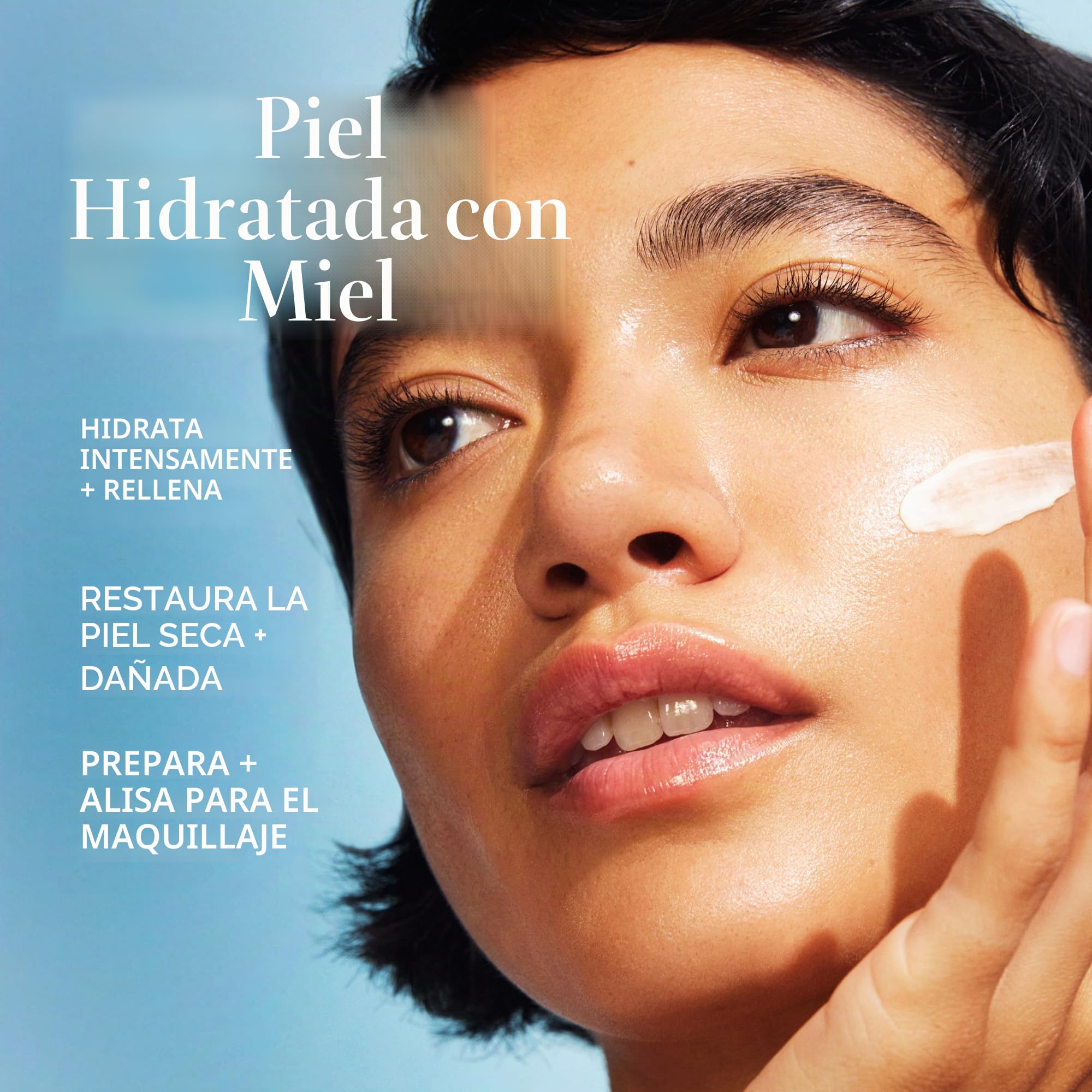 Farmacy Miel Halo Ceramide Crema Hidratante Facial - Loción facial hidratante para piel seca (1.7 onzas)