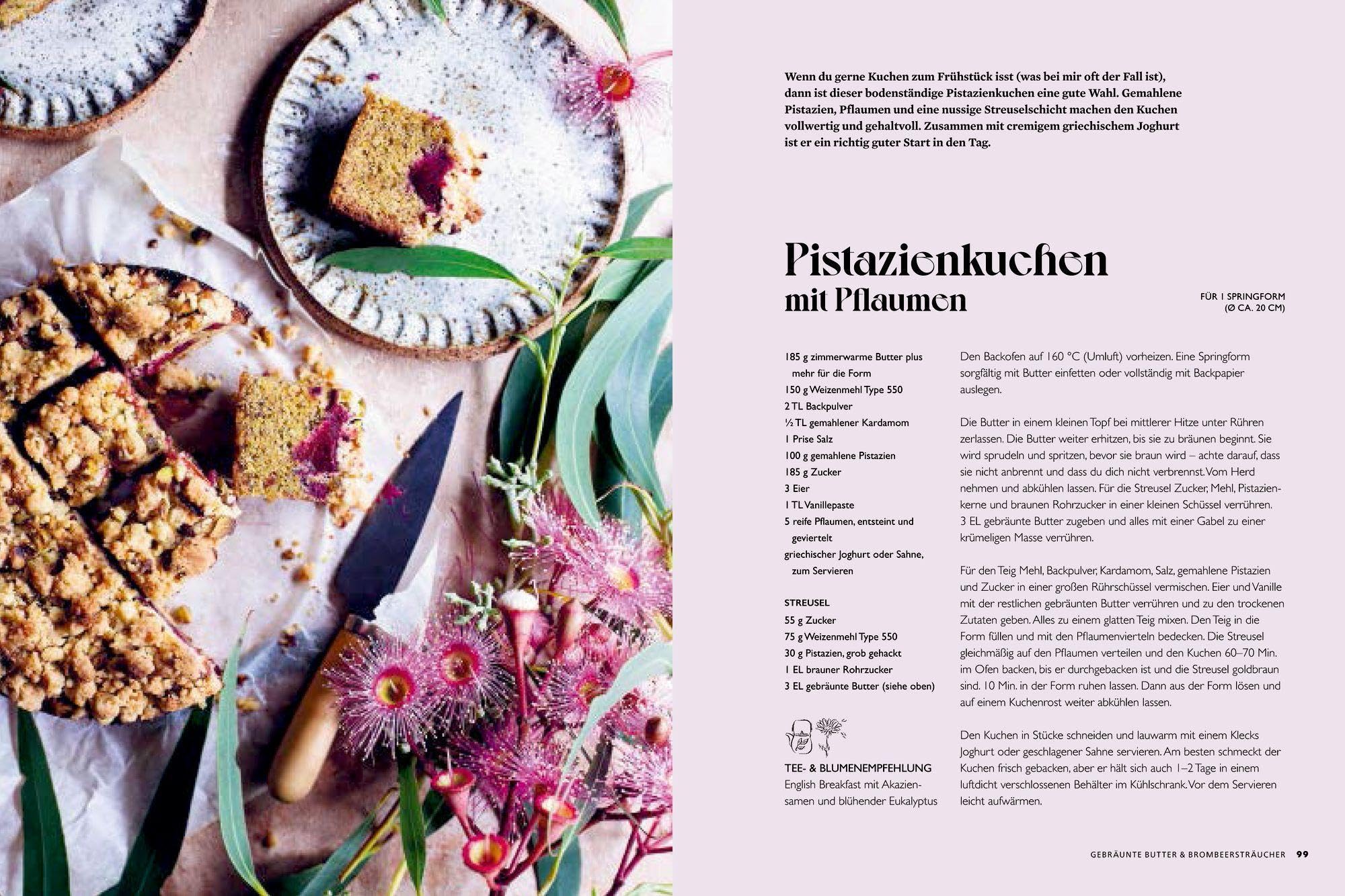 Kuchenglück für das ganze Jahr: 52 Rezepte für unwiderstehliche Kreationen: Kuchen backen leicht gemacht – mit kleiner Teekunde und Blumenschmuck-Inspirationen