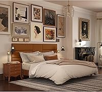 Vista 263 de Jaxx Panelist - Cabecero acolchado moderno, juego de 4 paneles para montar en la pared (cada uno de 11.25 x 38 pulgadas), tamaño King