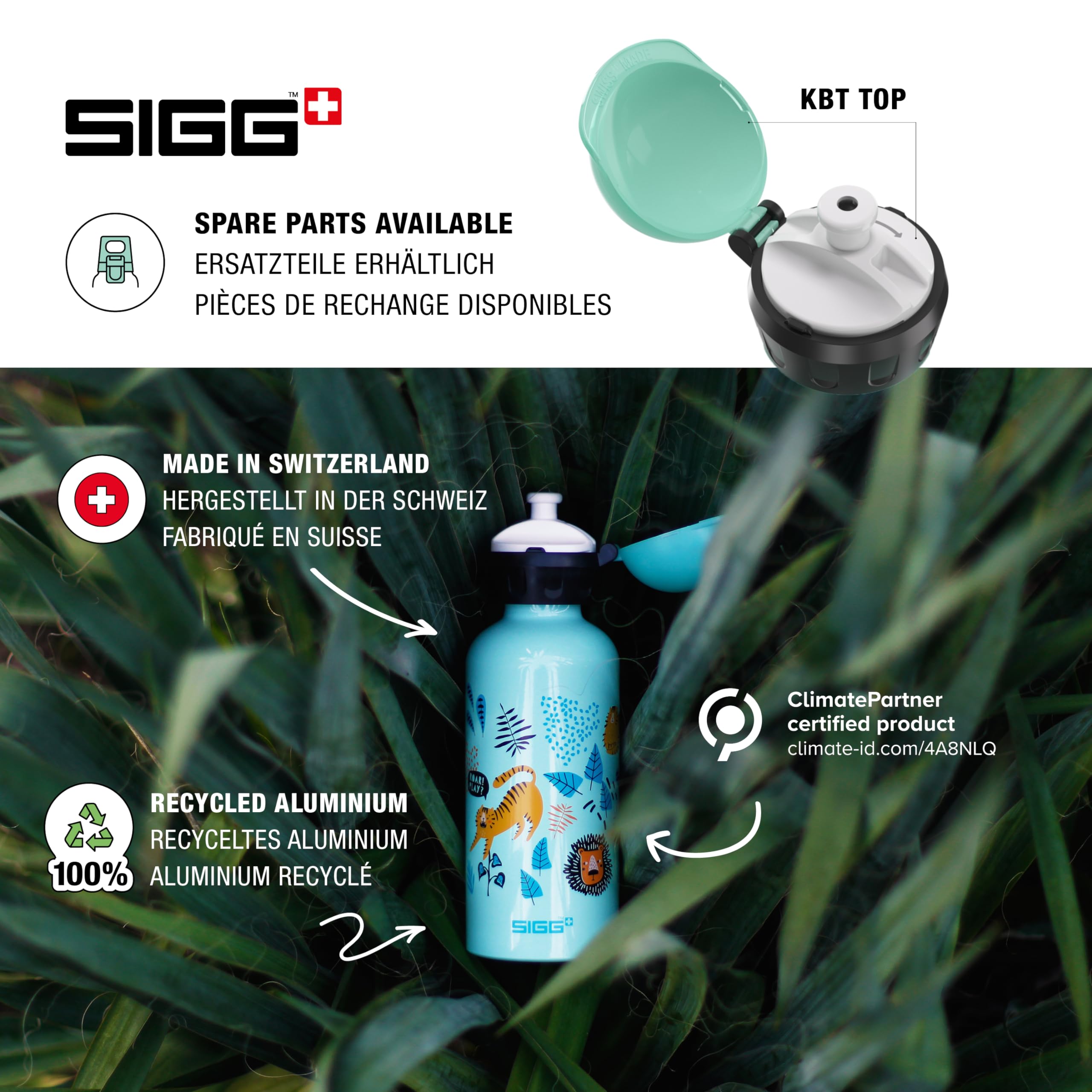 SIGG - Luminium Kids Wter Bottle - With Strw - Kuwit | Ubuy