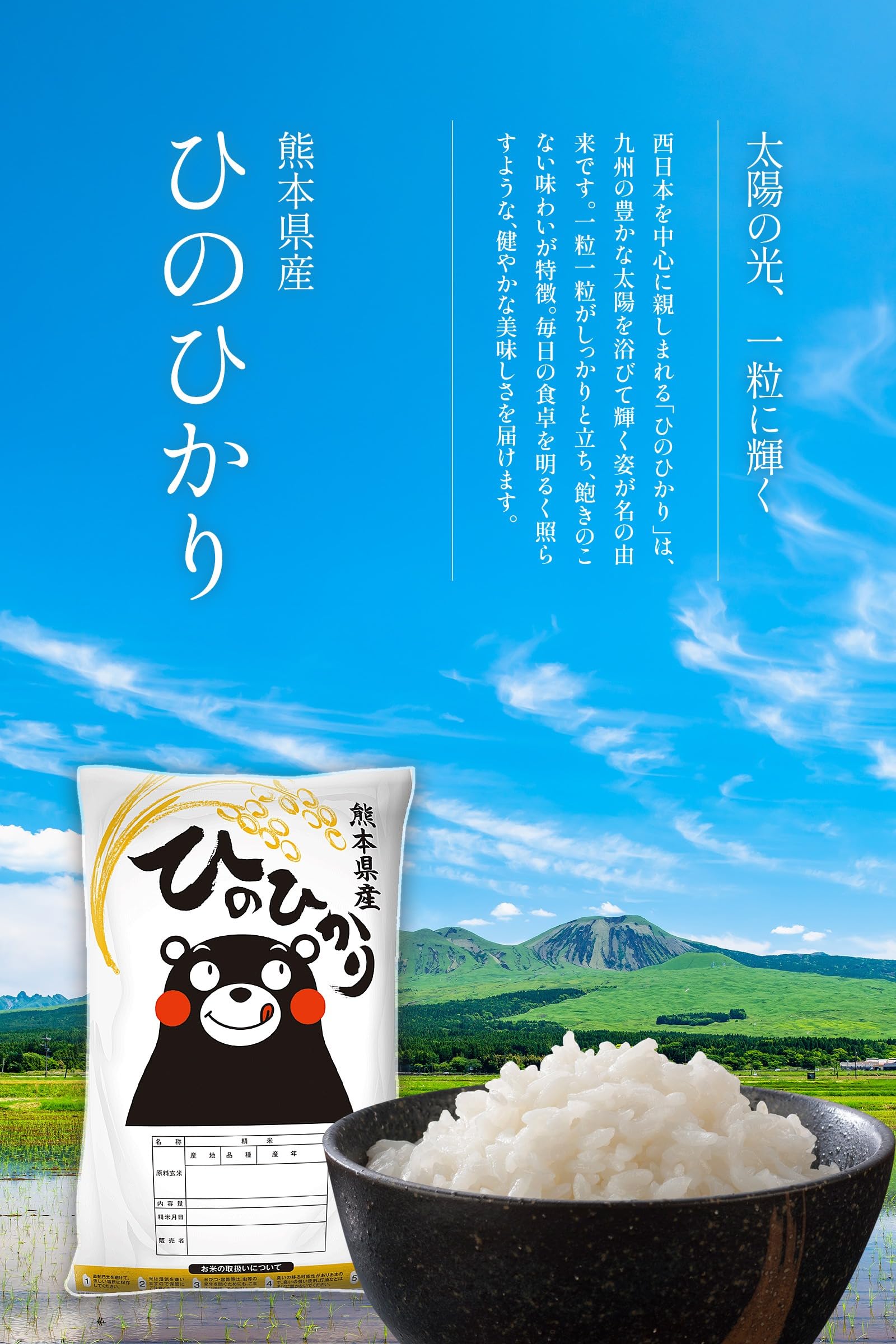 Amazon.co.jp: 【白米 100㎏ ヒノヒカリ】令和7年産 熊本県産 銘柄米
