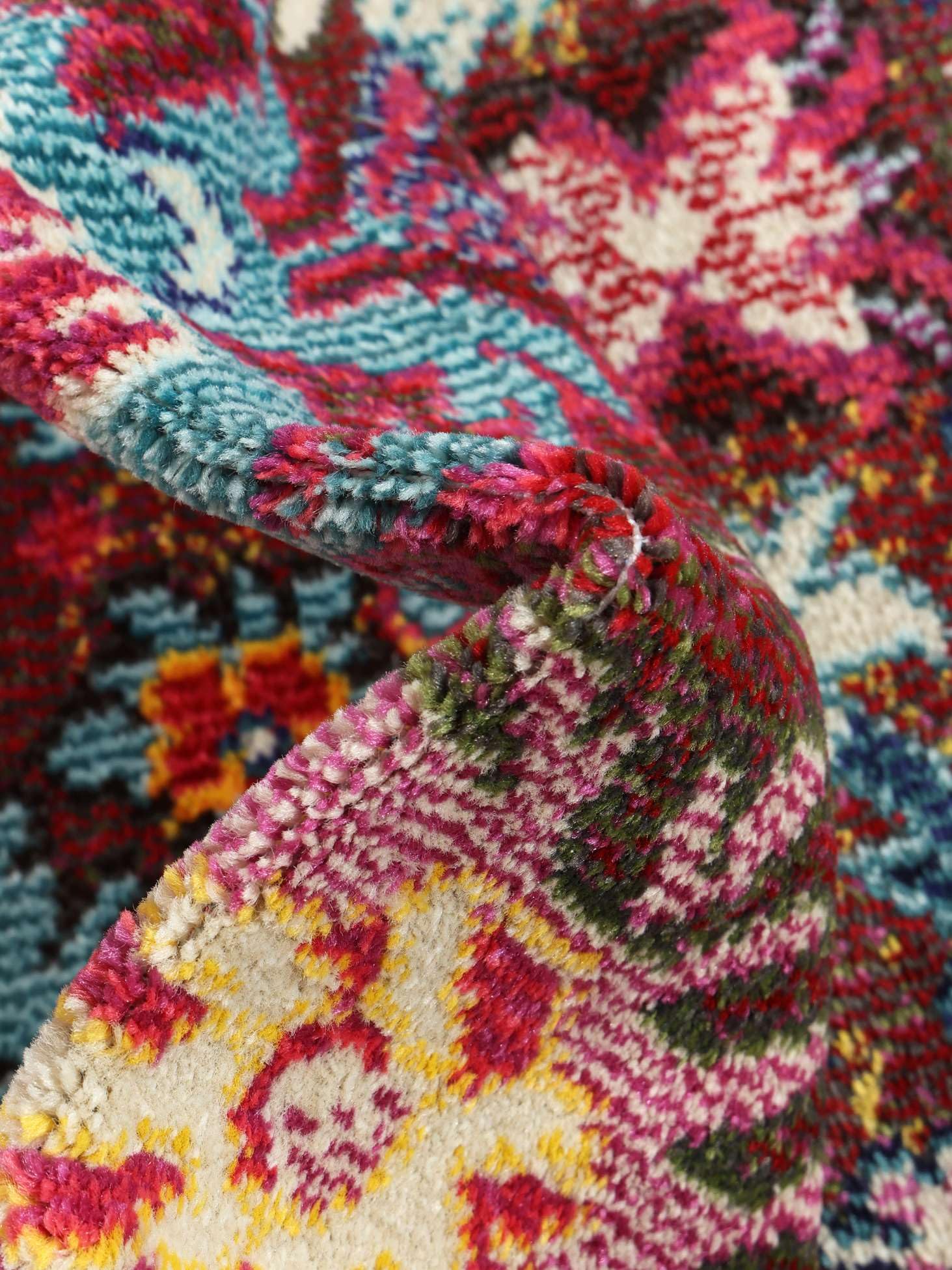 RugVista Mirzam Tapis, 200 x 300 cm, Foncé Violet/Multi