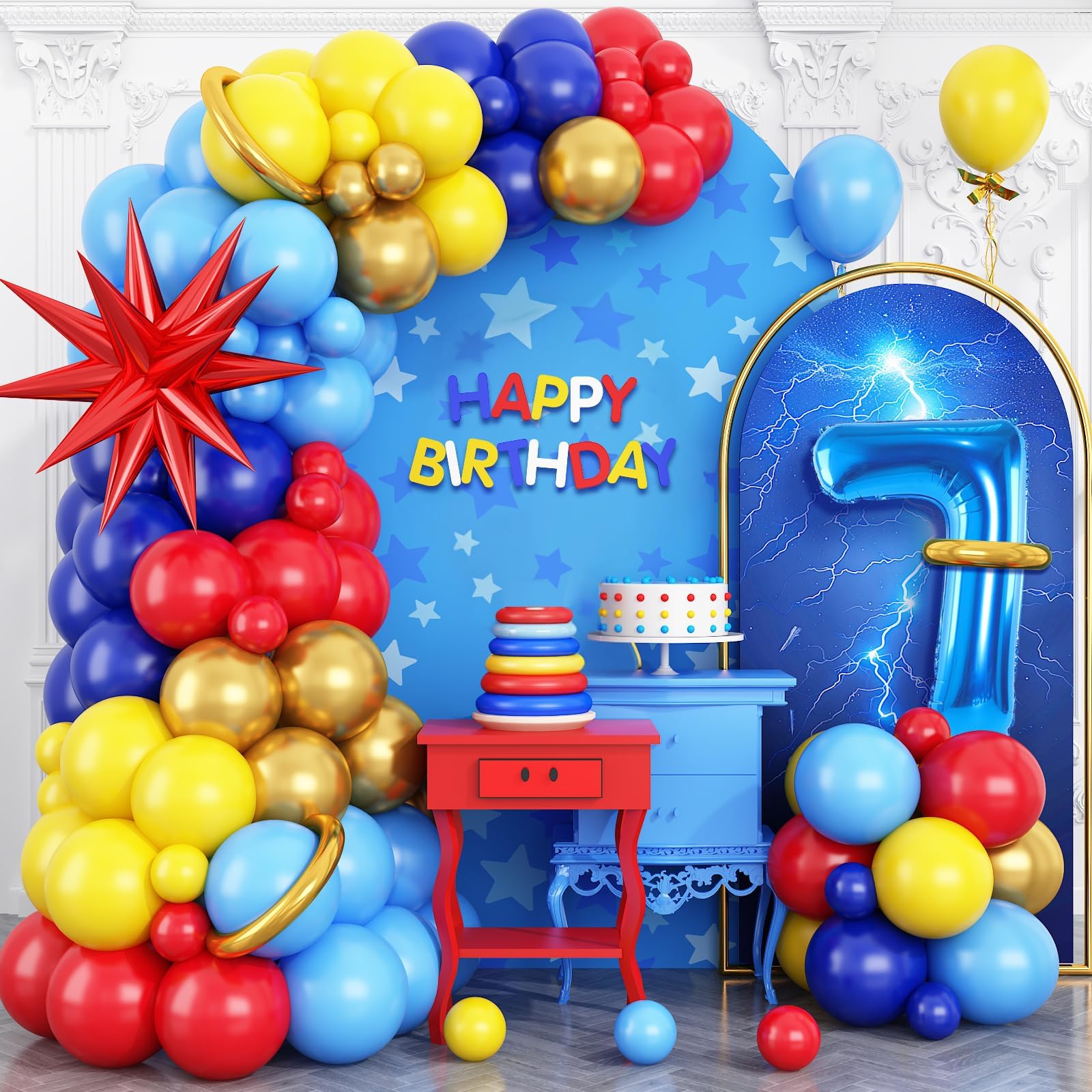 56% Off Vibzox 7th Birthday Balloon Arch Kit – Use Code PX4YQ47N