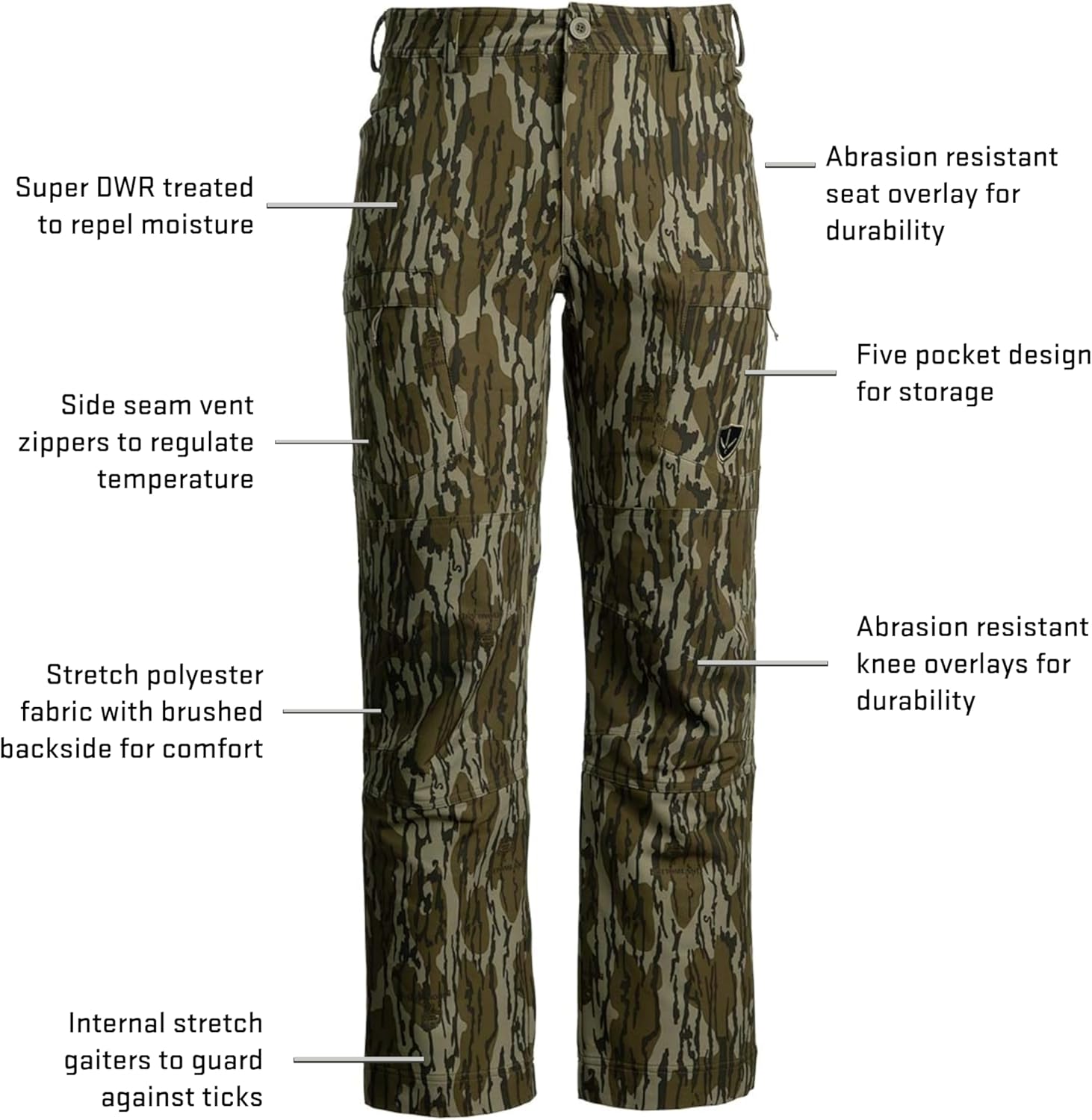 BLOCKER OUTDOORS Finisher Turkey Hunting Pants for Men - Image 5