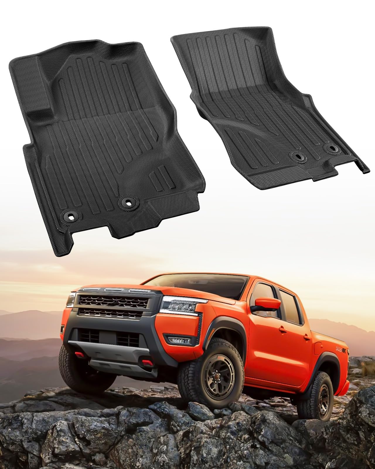 All Weather Guard Floor Mats for Nissan Frontier