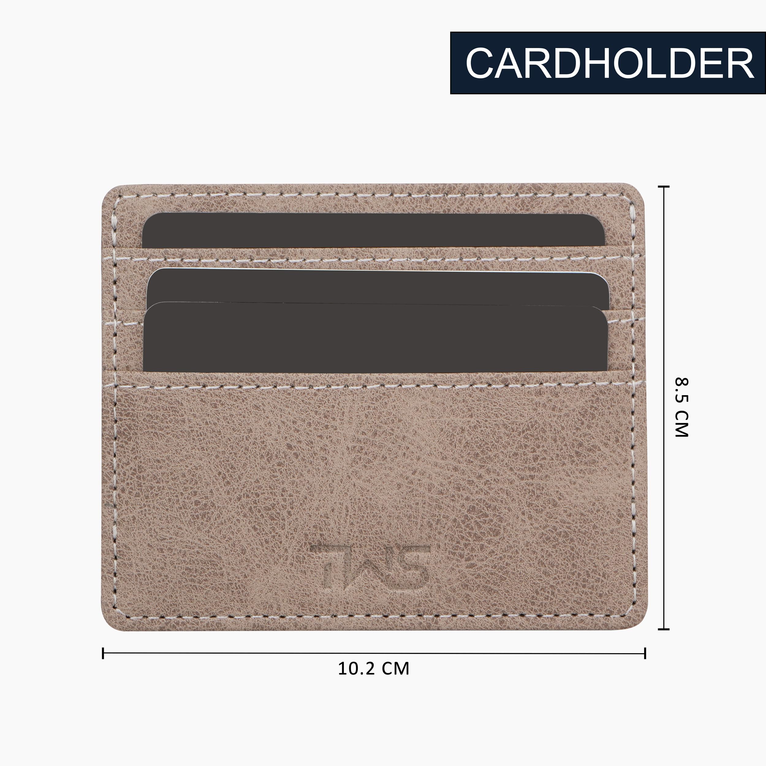 The Wallet Store Suede Leather Zipper Clutch For Her - Tan