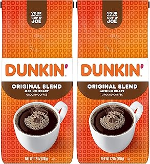 Original Blend Medium Roast Ground Coffee, 12 Ounce (Pack of 2)